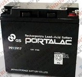 包邮 12V17AH通信设备VDR黑匣子专用电瓶原装 汤浅GS蓄电池PE12V17
