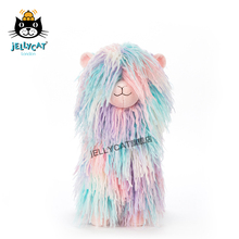 jELLYCAT可爱Lovely Llama羊驼彩虹神兽草泥马安抚玩具