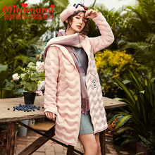 轻薄冬装 内胆女白鸭绒 中长款 怀孕期a字薄款 迷你妈咪孕妇羽绒服女