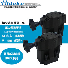 03H BSG 常开常闭SBSG 10B 先导板式电磁溢流阀SBSG