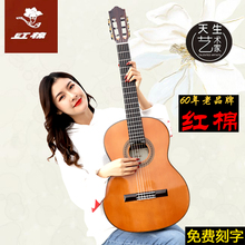 专卖店 36寸 红棉古典吉他34 39寸单板尼龙30儿童左手电箱吉他