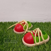 现货 泰国Plantoys 穿鞋带系鞋带 木质益智玩具 精细动作培养