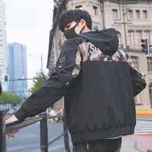 男士外套2019春季新款韩版潮流修身帅气学生春秋休闲秋装男装夹克