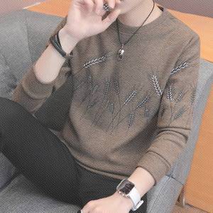 春季长袖T恤男士修身圆领秋衣韩版新款卫衣学生上衣男装打底衫潮