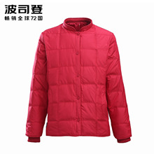波司登居家保暖中老年长袖羽绒服妈妈装大码羽绒内胆B1701612B图片