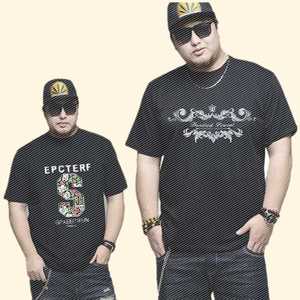 夏季加大码加肥男士胖子短袖t恤特大宽松胖人肥佬男装超大号半袖