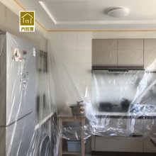 修保护膜橱柜 一次性家具防尘布防尘罩防水防灰尘盖衣柜防尘床罩装