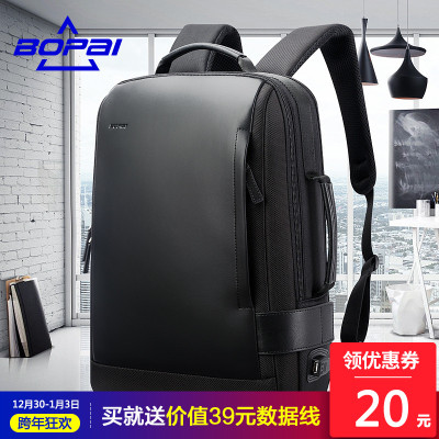 新款疯马皮双肩包男女包 潮休闲双肩包 复古背包中学生书包旅行包