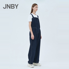 商场同款 阔腿背带牛仔裤 JNBY 江南布衣2019夏新品 5J3341760