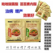 吡唑醚菌酯芸苔素内酯吡唑醚菌脂霜霉病白粉病叶斑病果树剂