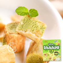 泰国glico格力高 Collon抹茶/草莓/巧克力/奶油味注心饼干蛋糕卷