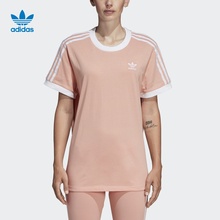 上衣CY4751DH3188 TEE女短袖 STRIPES 阿迪达斯官方三叶草3