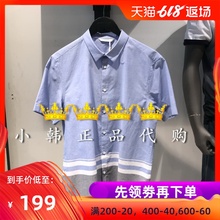 衬衫 219204512 6910889999408 F41 杰克琼斯男装 短袖 夏新款 正品