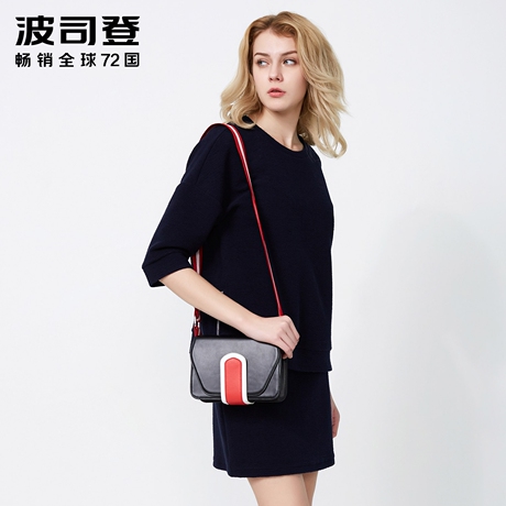 Bosideng/波司登2018春季中长款中袖女款套头圆领卫衣B80716048商品大图