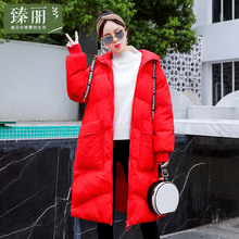 臻丽 胖mm大码女装冬装新款加厚棉衣中长款棉服遮肚子潮外套加大图片