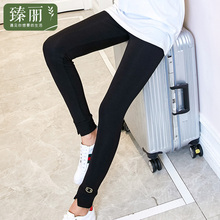 臻丽 2018新款小脚裤胖mm大码女装秋装遮肚打底裤弹力裤减龄200斤图片