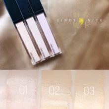 卡cindynick滋润遮瑕液 仙蒂妮 遮黑眼圈痘印水润不卡纹提亮肤色