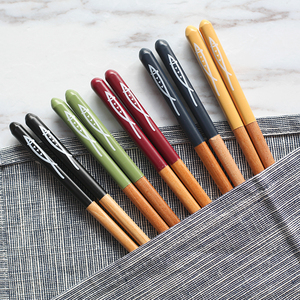 秋刀鱼原木筷子5双装