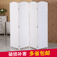 中式屏风客厅卧室经济型玄关折叠移动现代简约实木小户型隔断装饰