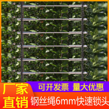 钢丝绳4mm5mm6mm8mm10mm12mm14mm快速接头夹头卡头卡扣锁套锁紧器