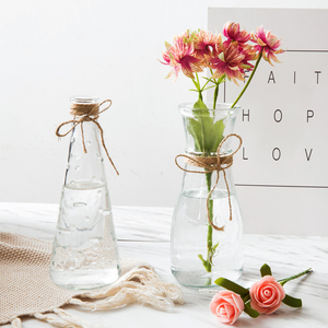 欧式透明玻璃花瓶