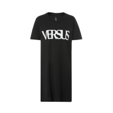 VERSUS范瑟丝纯棉材质logo字母图案装饰女士短袖T恤图片