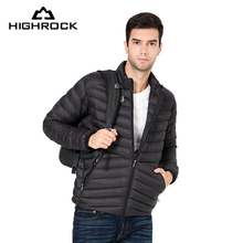 HIGHROCK天石冬季户外运动轻薄羽绒服鹅绒外套男女款
