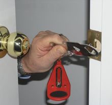 Addalock便携式安全门扣锁顶门器阻门器安全门挡出差住宿旅店房门