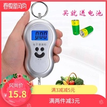 迷你称重手提秤30kg便携式高精度家用快递称小型吊钩弹簧秤电子称