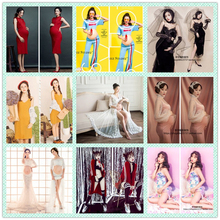 蕾丝裙孕妇摄影服装 拍照写真影楼孕妇照片写真服装 新款 孕妇照服装