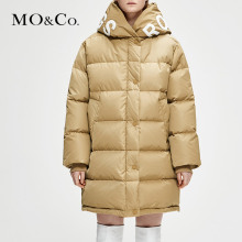 MOCO2018冬季新品个性字母长款羽绒服MA184EIN111 摩安珂图片