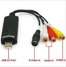 三芯片 一路视频采集卡 USB采集卡 监控卡 AV转USB 支持Win7/10