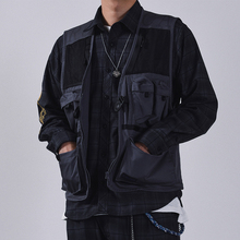 多口袋潮流马甲男 马甲 REOCHA热呈18AW户外机能工装