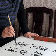 滕王阁银根笔庄精品玉兰芯狼羊兼毫大中小楷毛笔学生书法国画毛笔