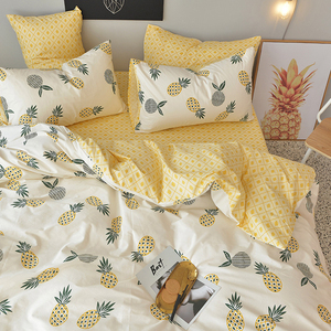 简约纯棉四件套1.8m床上用品