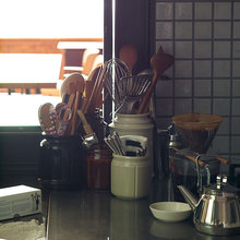 储存罐 厨房工具收纳瓶 Ceramic 餐具收纳罐 Japan 「在途」日本