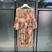 碎花连衣裙8803 2019夏季新款