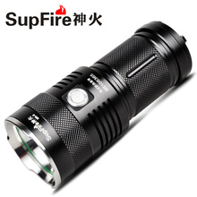 SupFire神火M6 S强光手电筒可充电超亮照验酒灯军特种兵用探照灯