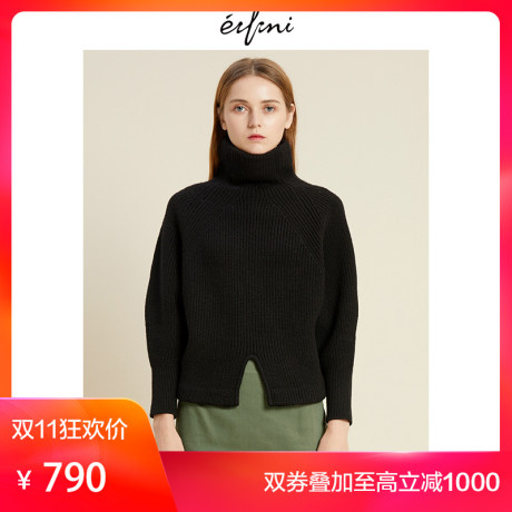 伊芙丽2018冬装新款韩版时尚女装毛针织衫1188934641商品大图