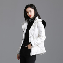 索菲丝尔2018冬季新款韩版显瘦白鸭绒羽绒服女时尚保暖外套女潮图片
