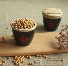 复古风摄影道具陶瓷缸食品拍照福字缸民族风背景拍摄道具静物摆件