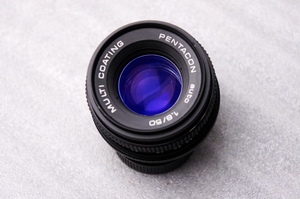 325潘太康pentacon50mm1.8镜头德国手动大光圈镜头性价比高