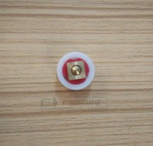 U轨滑轮纱门滑轮小轮子 欧式纱窗纱门配件 铝合金滑推拉纱门滑轮