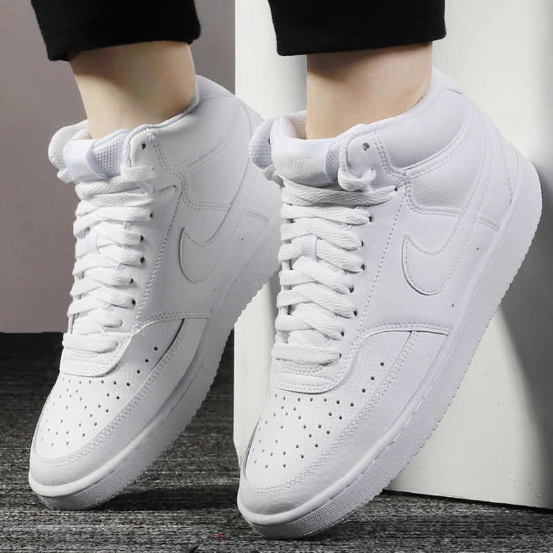 Nike Women's Shoes 2019 Winter New COURT Little White Shoes Sports Shoes Running Board Shoes Casual Shoes CD5436-100