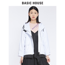 Basic House/百家好2018秋季新款休闲帅气女式棒球服夹克HSJP521B图片