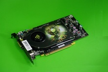 E显卡DVI HDMI DNF搬砖 拆机讯景9600GT PCI TC512M 128b 256M