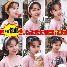 洗脸束发带女发绳韩国头饰甜美简约发饰百搭网红发箍超仙森女系