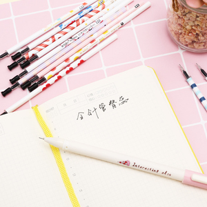 60支晨光文具中性笔替芯黑0.38mm