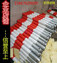 76预埋道口标钢管警示柱防撞柱89直径反光柱交通设施固定柱标志桩