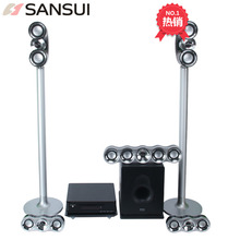 山水MC DTS解码 1600D6家庭影院DVD5.1音响套装 Sansui USB播放收音